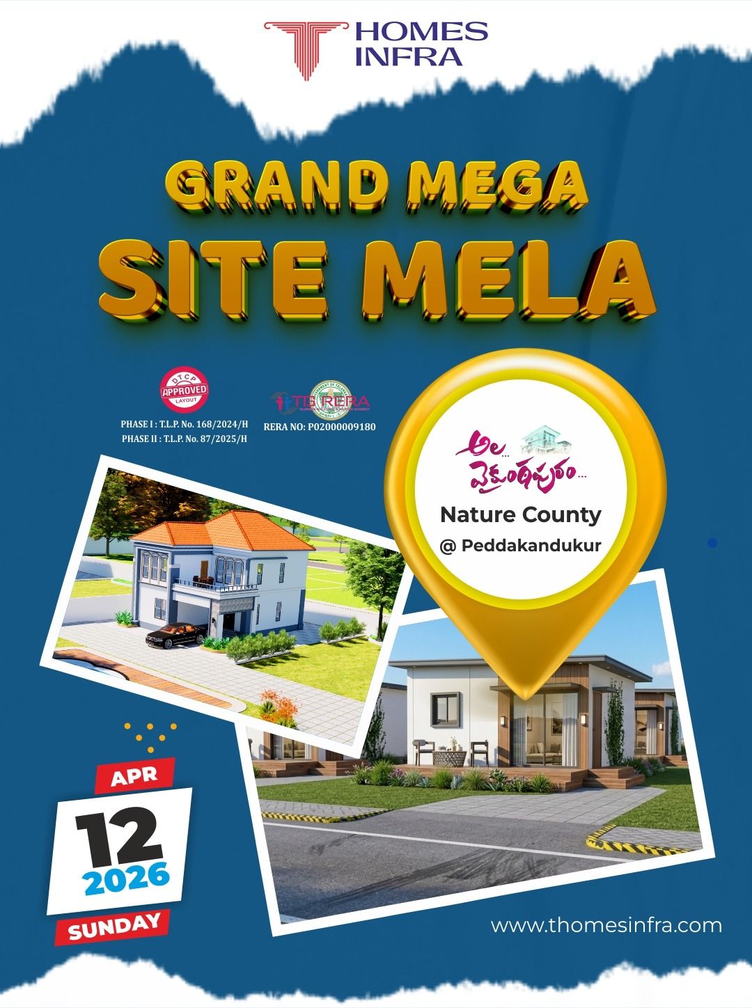 Residential Plot for sale in Peddakandukur