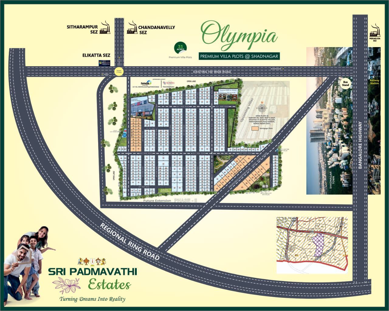 Residential Plot for sale in Shadnagar