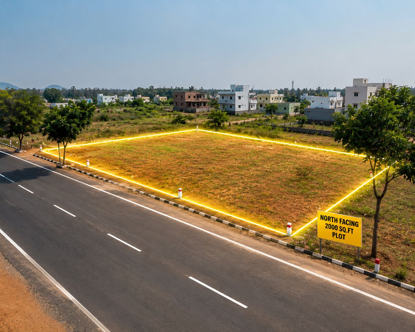 Commercial plot for sale in Toli Chowki
