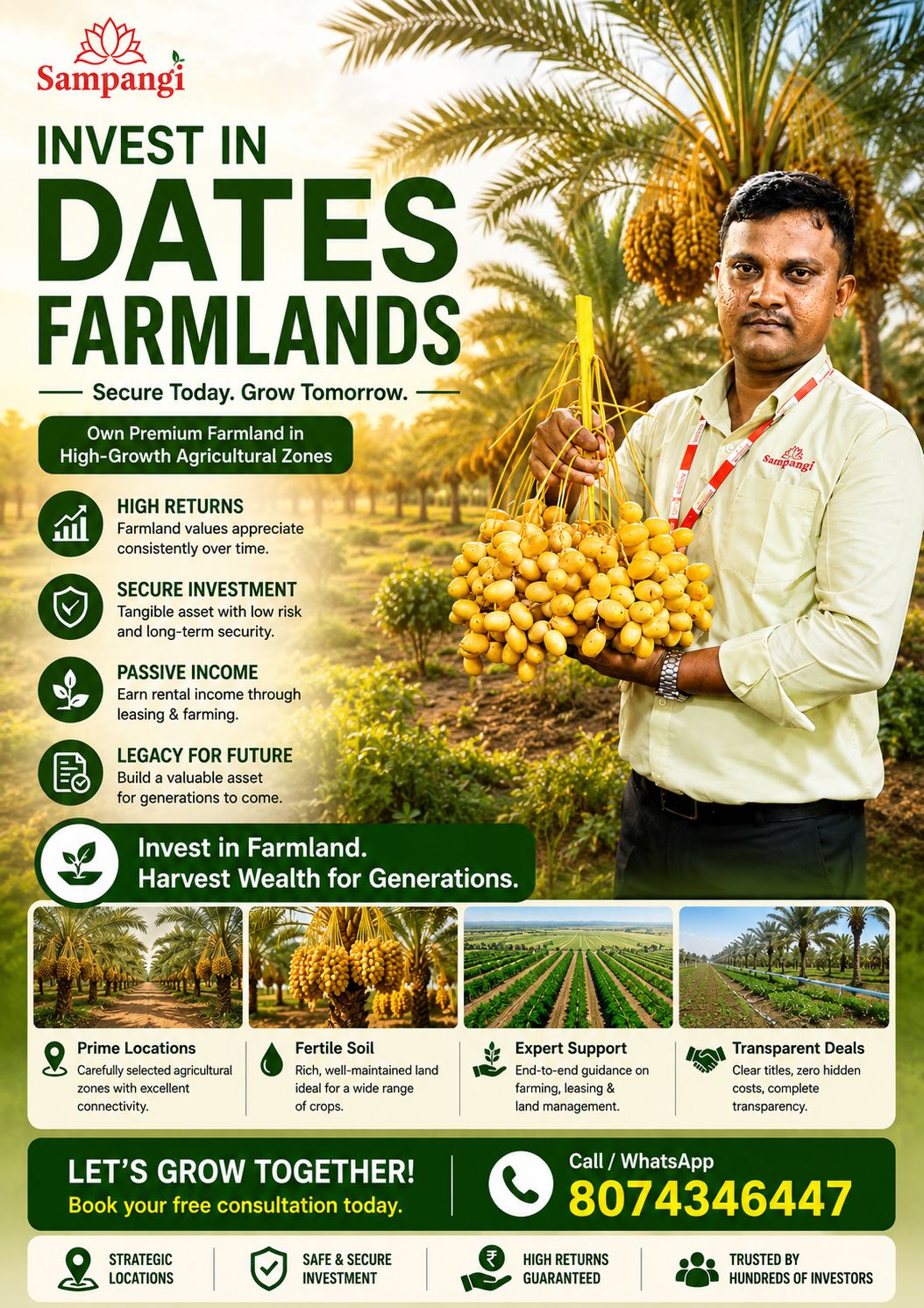 Agricultural land for sale in Mandal