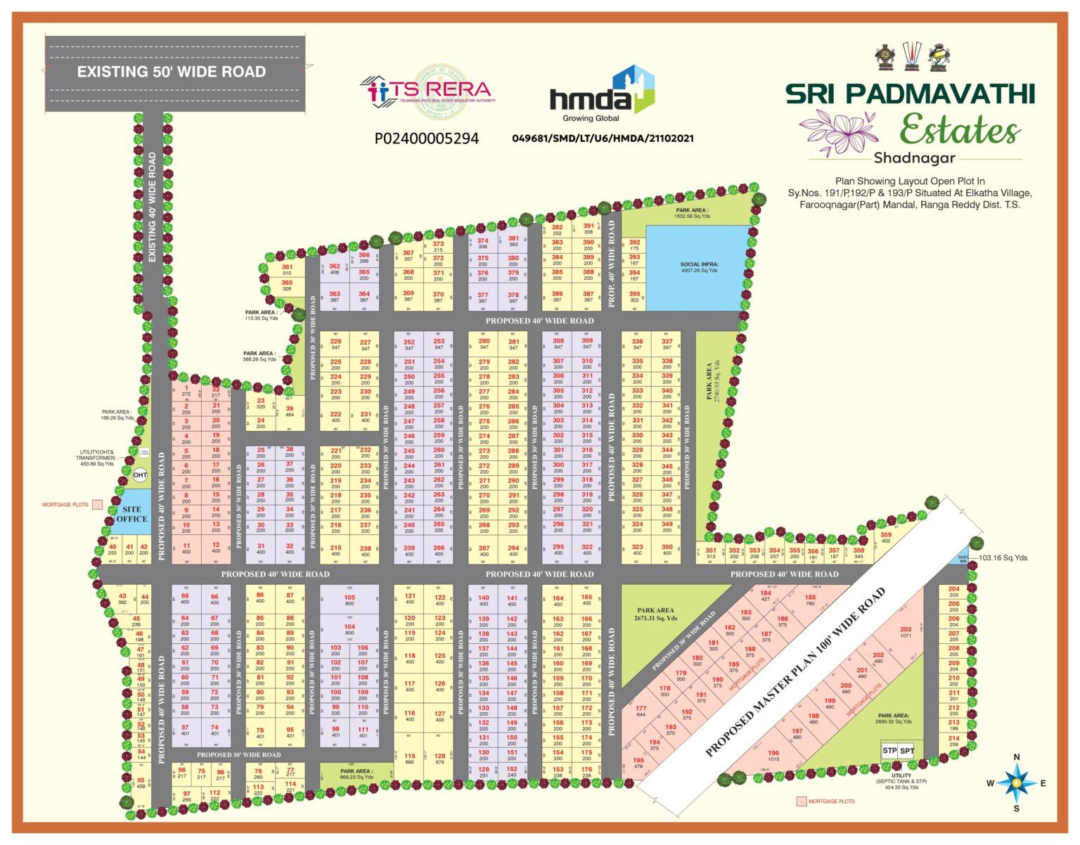 Residential Plot for sale in Shadnagar