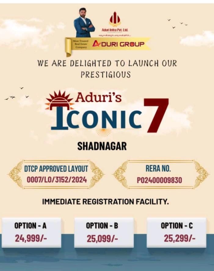 Residential Plot for sale in Shadnagar