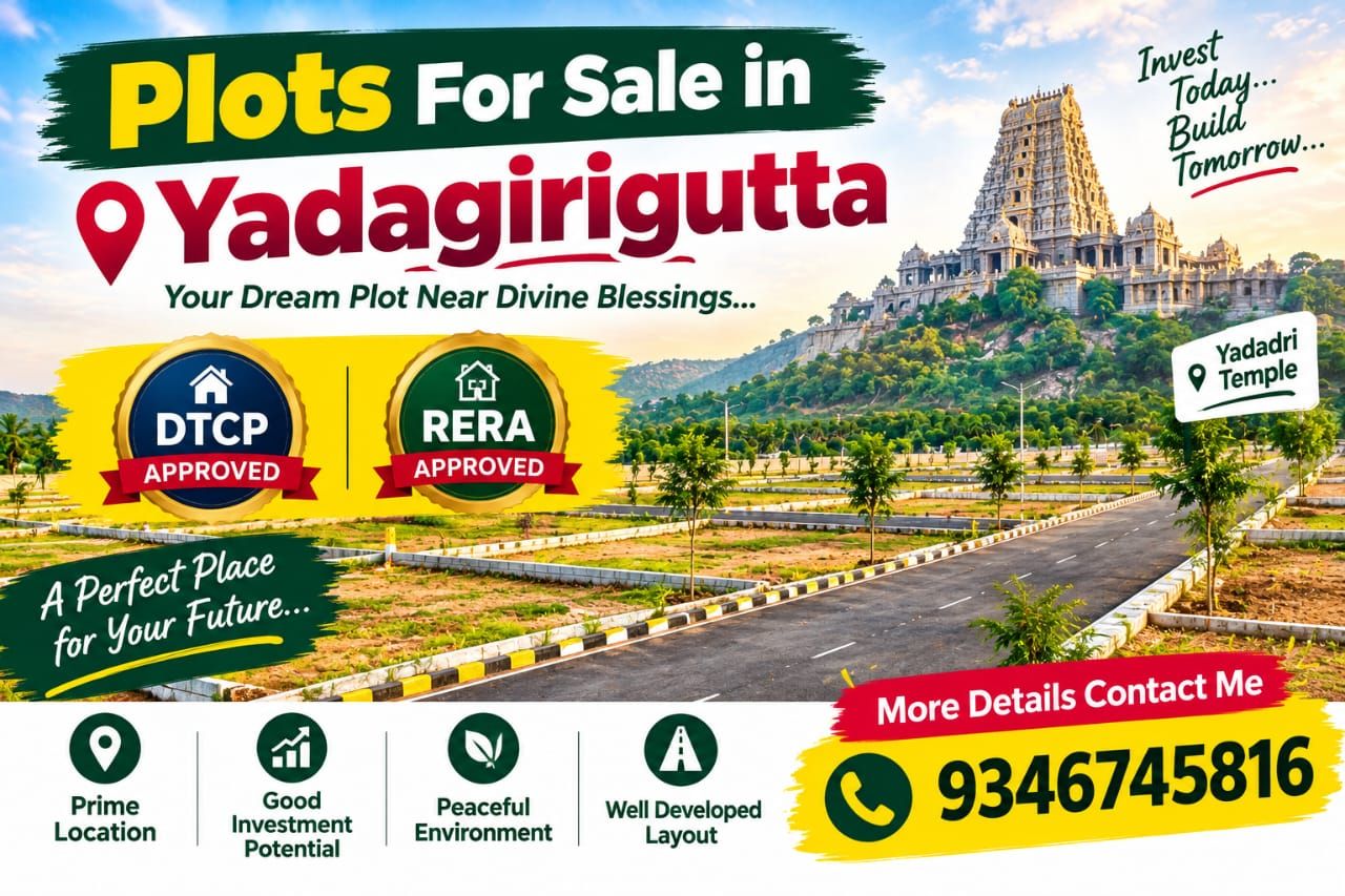 Residential Plot for sale in Yadagirigutta
