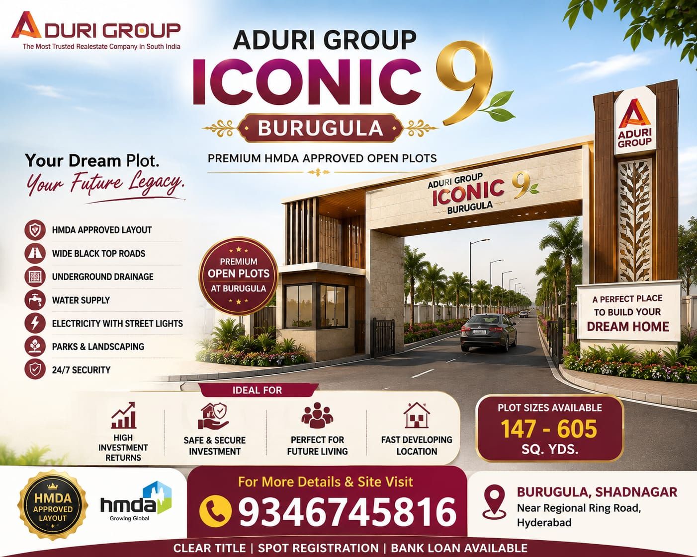 Residential Plot for sale in Burgul