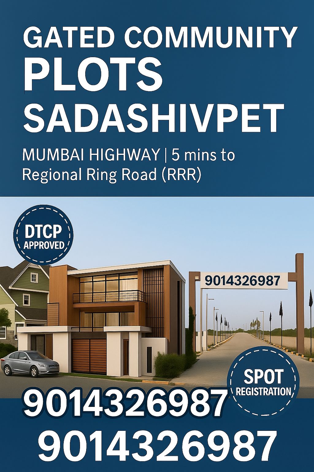 Residential Plot for sale in Sadashivpet