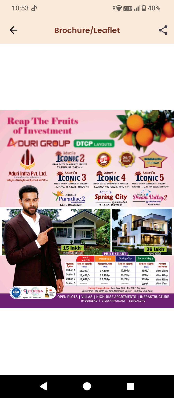 Residential Plot for sale in Shadnagar