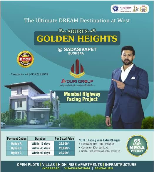 Residential Plot for sale in Sadashivpet