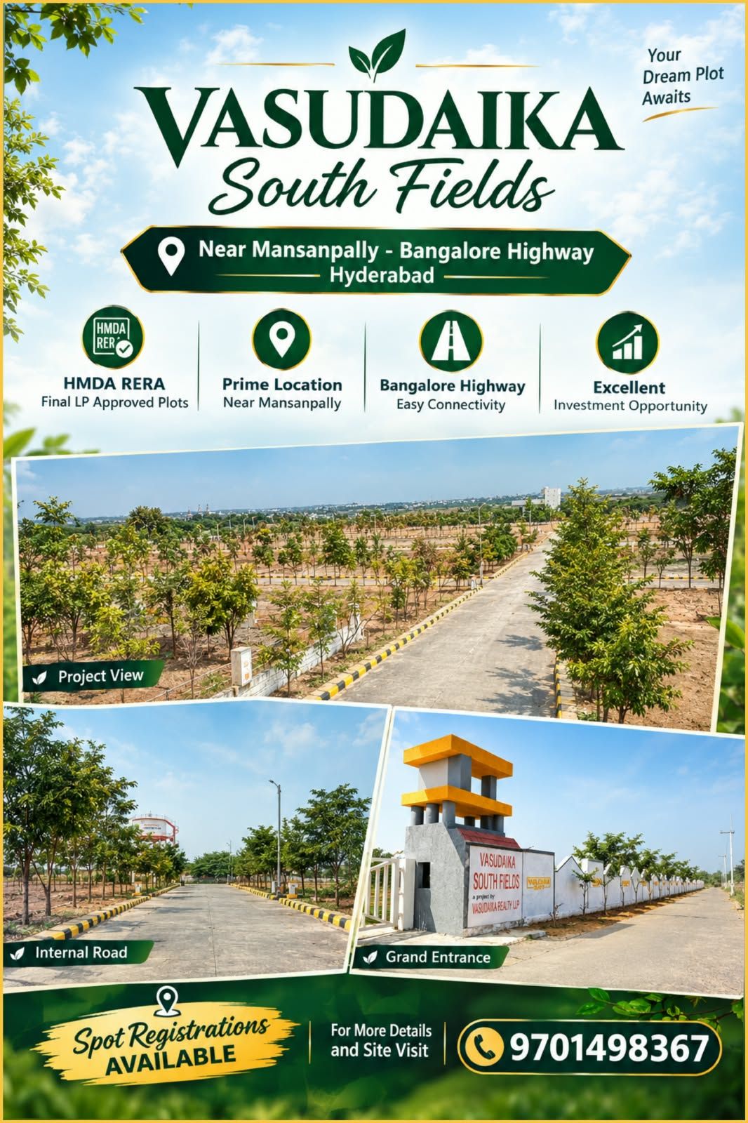 Residential Plot for sale in Kalwakole